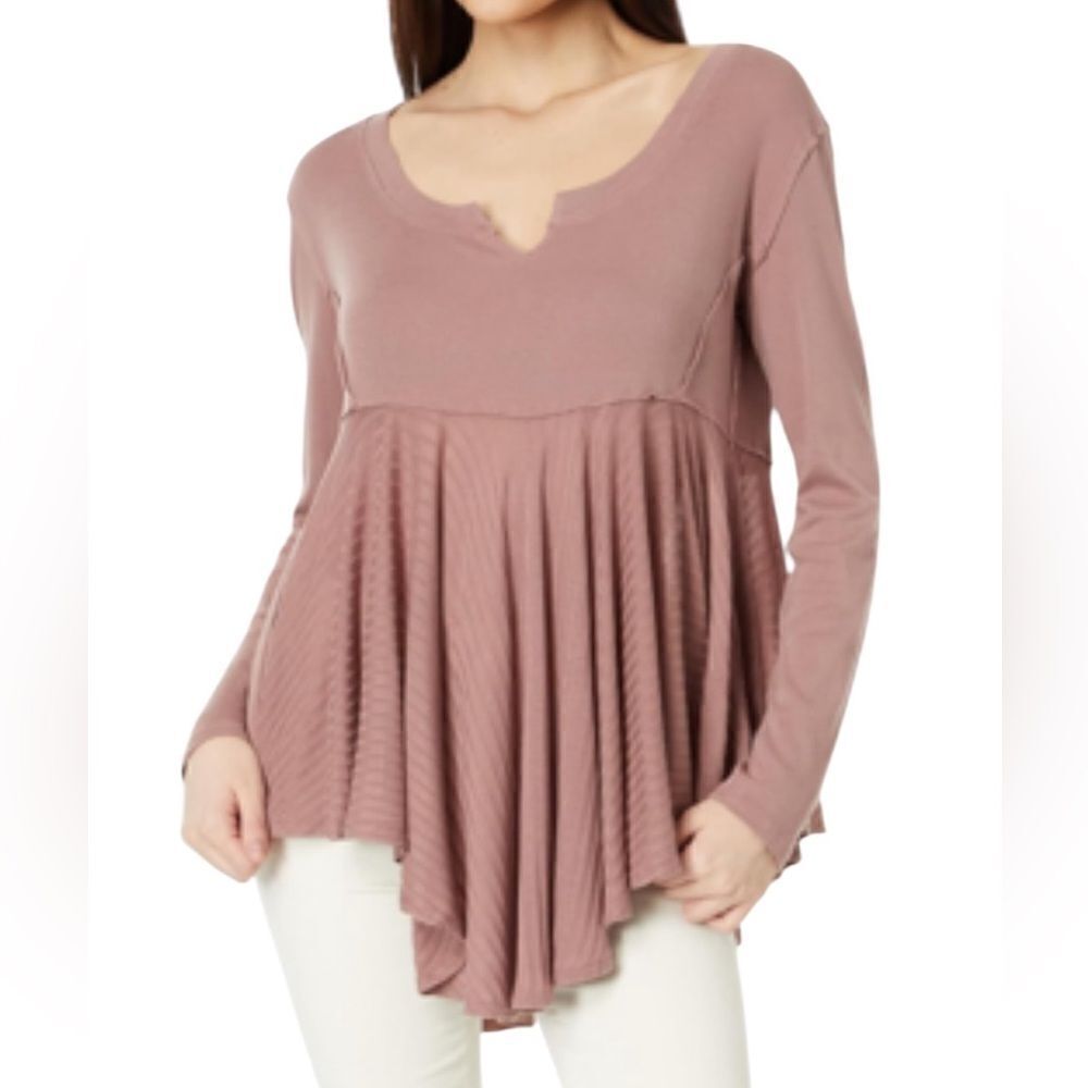 Free People | We the Free Clover Babydoll Top in Antique Oak | M